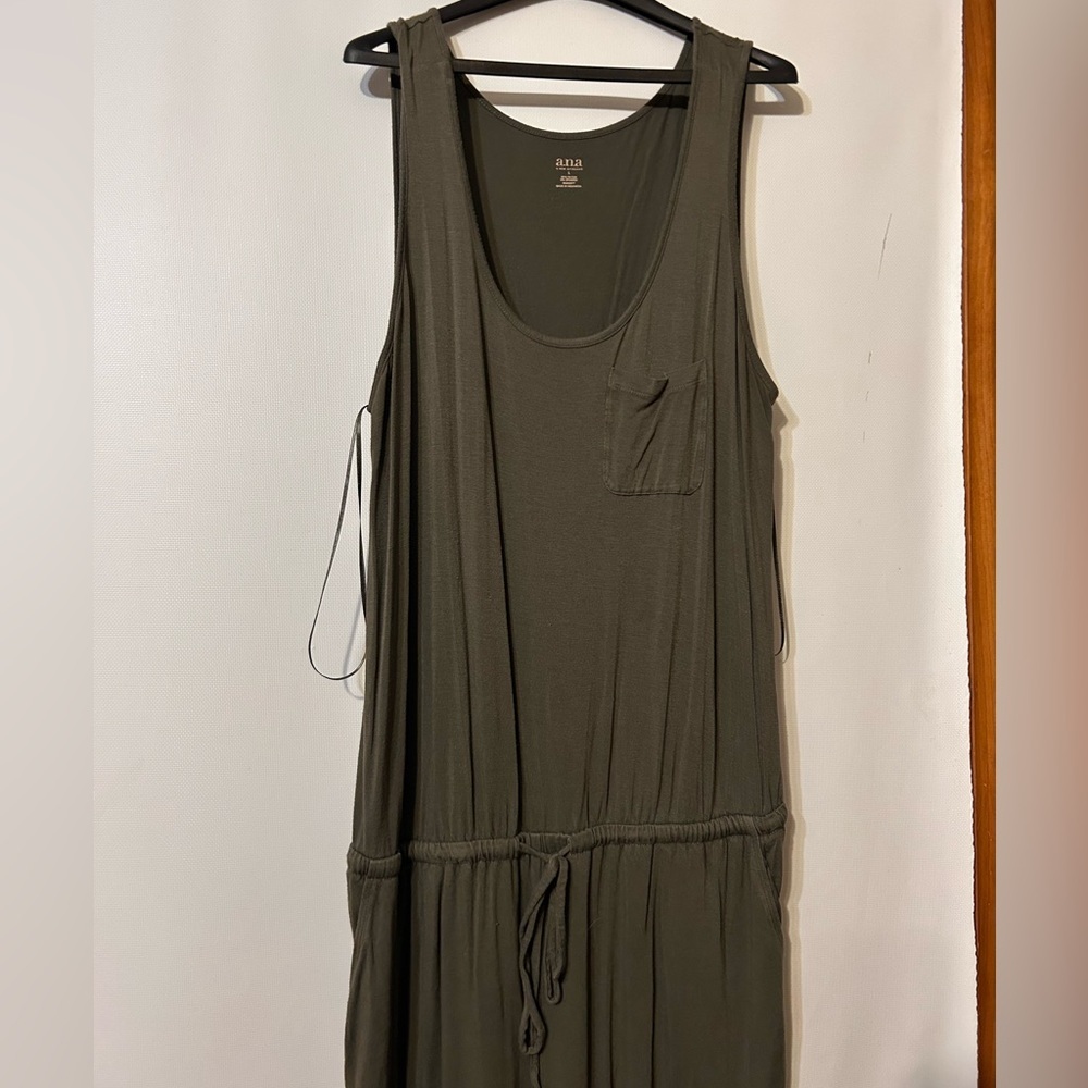 Green ana jumpsuit size L